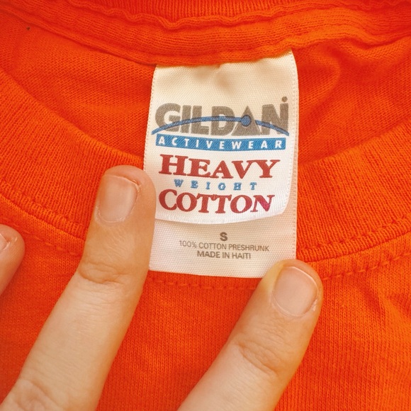 Gildan, Vibrant Orange Men's Tee Gay & Lesbian Center - Picture 4 of 4